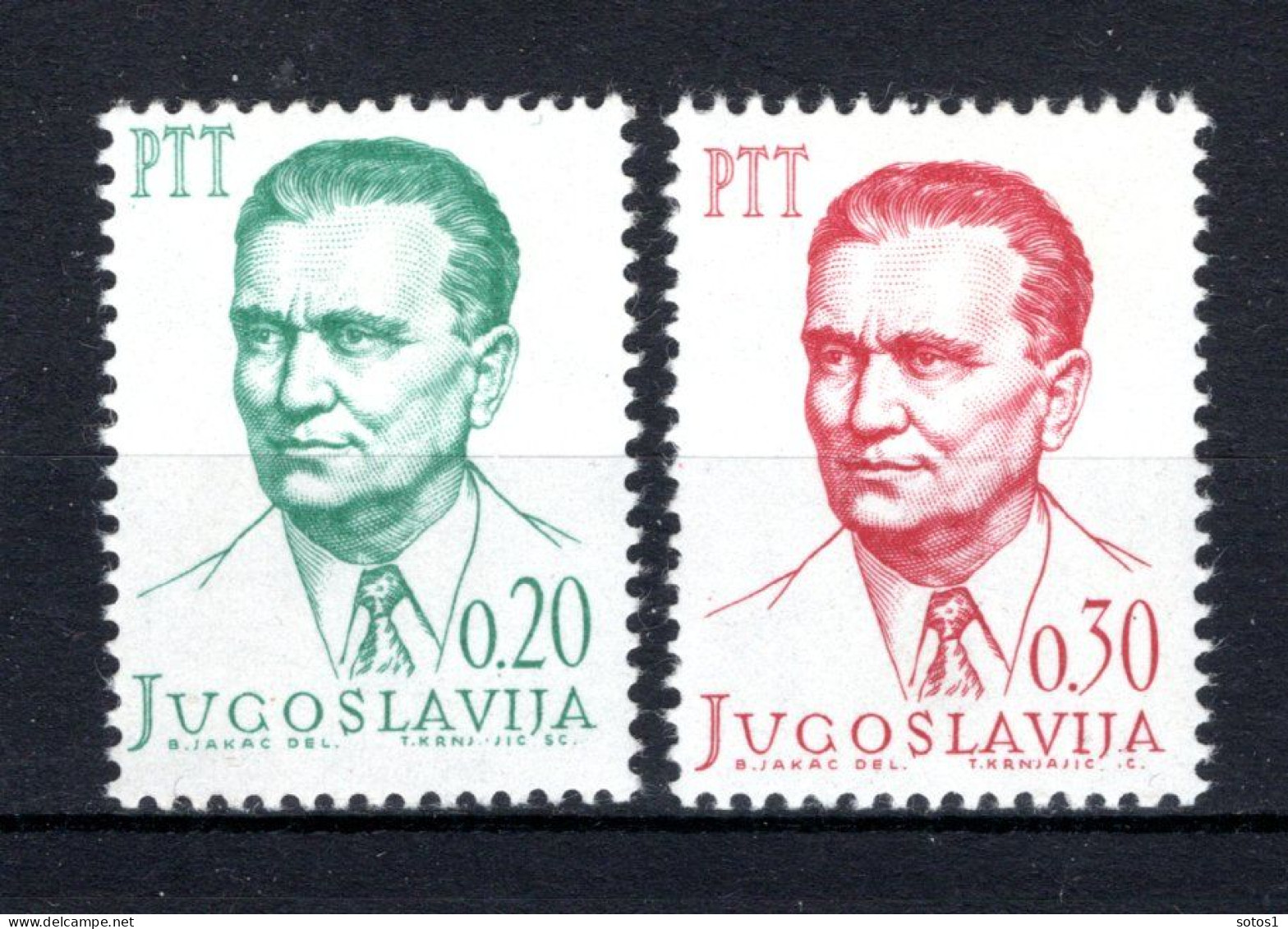 JOEGOSLAVIE Yt. 1042/1043 MNH 1966 - Nuovi