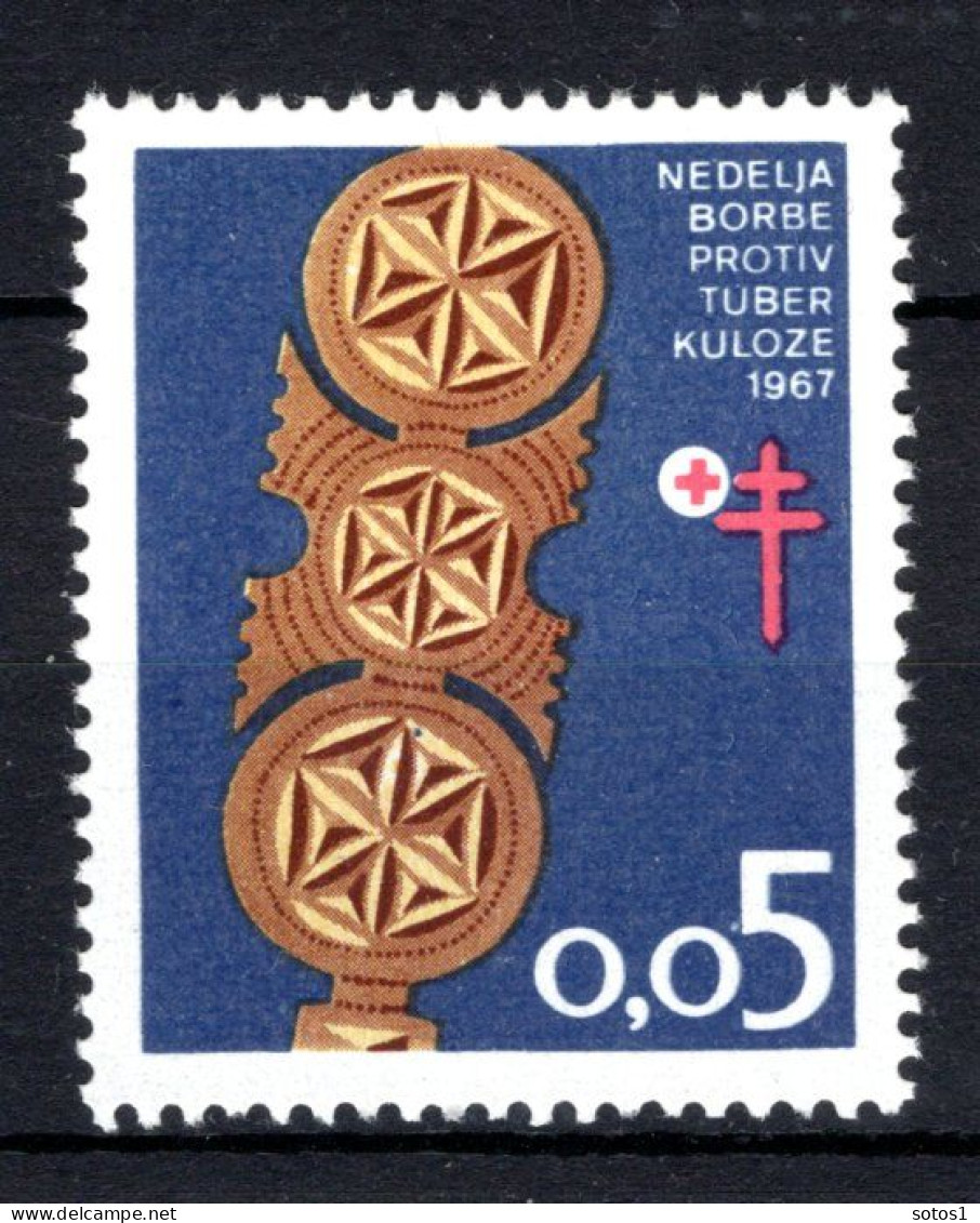 JOEGOSLAVIE Fight Against Tuberculosis TBC MNH 1967-2 - Charity Issues