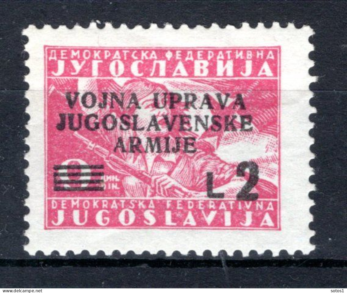 JOEGOSLAVIE ISTRIE Yt. T2 MNH 1947 - Taks Zegel - Used Stamps