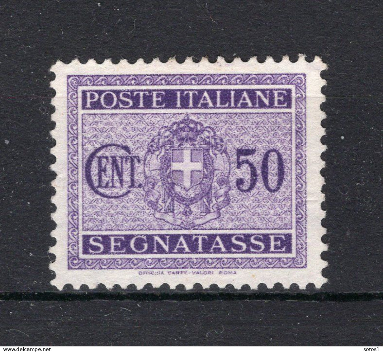 ITALIE Yt. T34 (*) Zonder Gom Portzegels 1934 - Portomarken