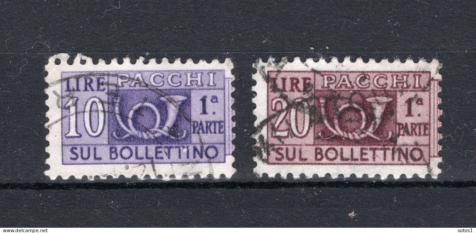 ITALIE Yt. CP74/75° Gestempeld Postcolli 1956-1966 - Postpaketten