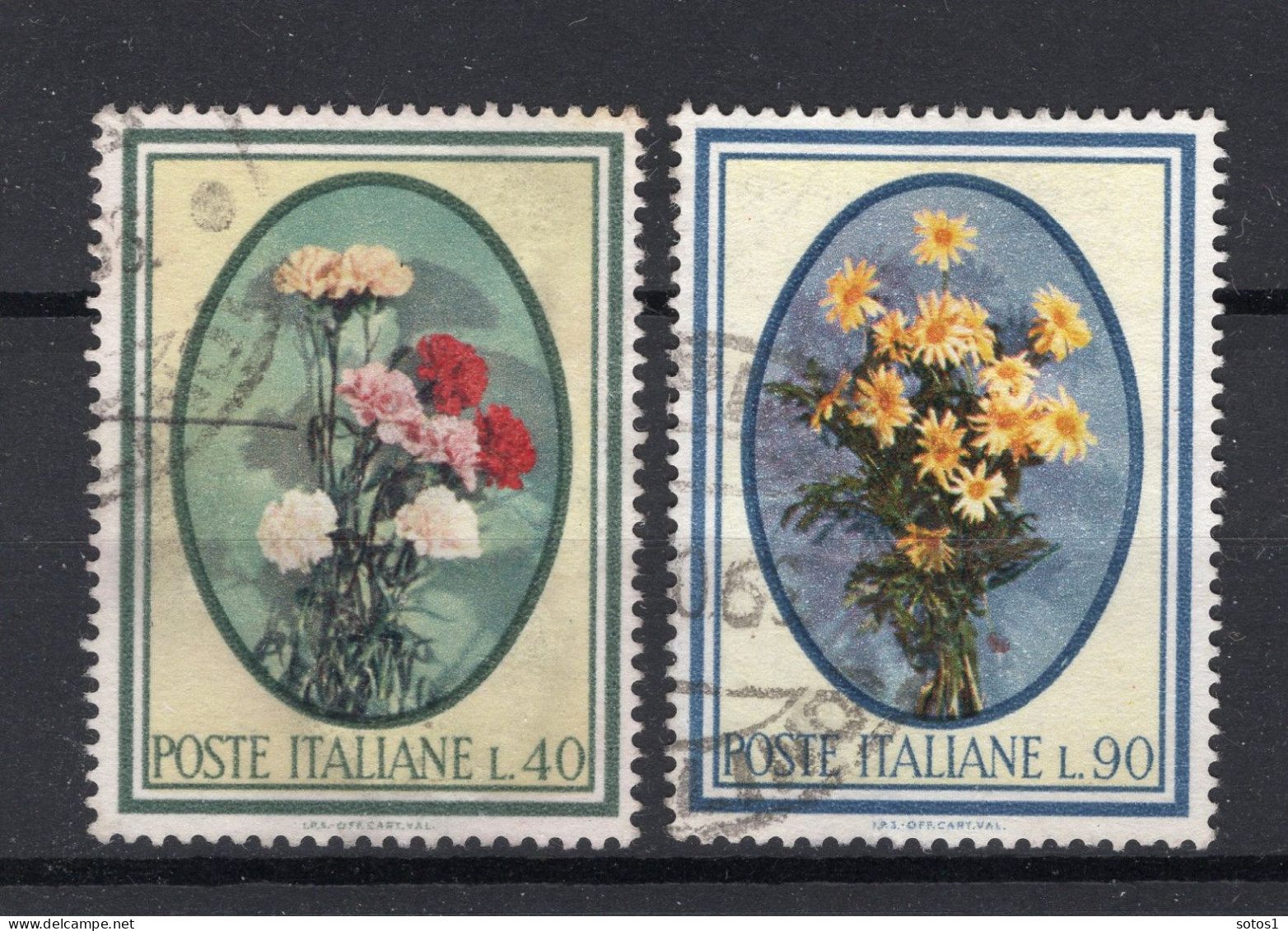 ITALIE Yt. 947/948° Gestempeld 1966 - 1961-70: Oblitérés