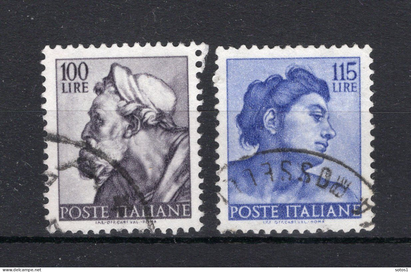 ITALIE Yt. 839/840° Gestempeld 1961 - 1961-70: Oblitérés