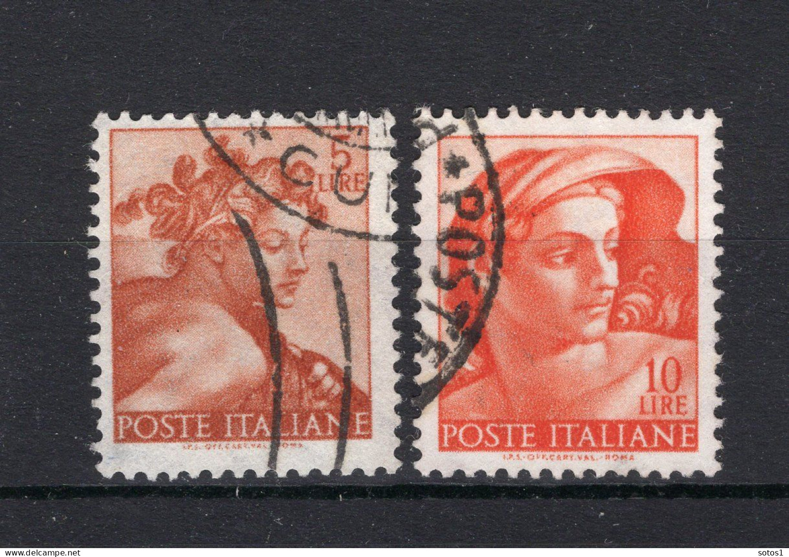 ITALIE Yt. 827/828° Gestempeld 1961 - 1961-70: Used