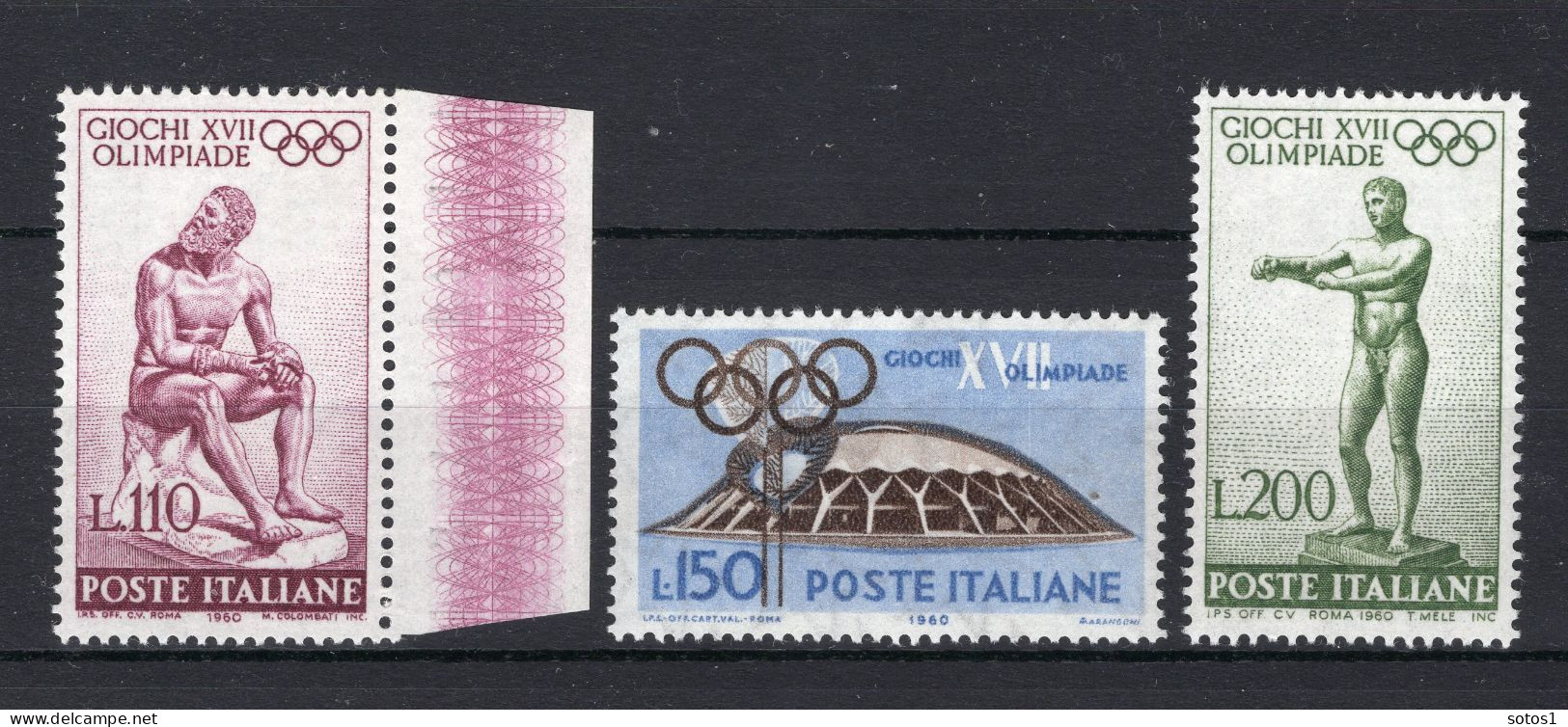 ITALIE Yt. 818/820 MNH 1960 - 1946-60: Mint/hinged