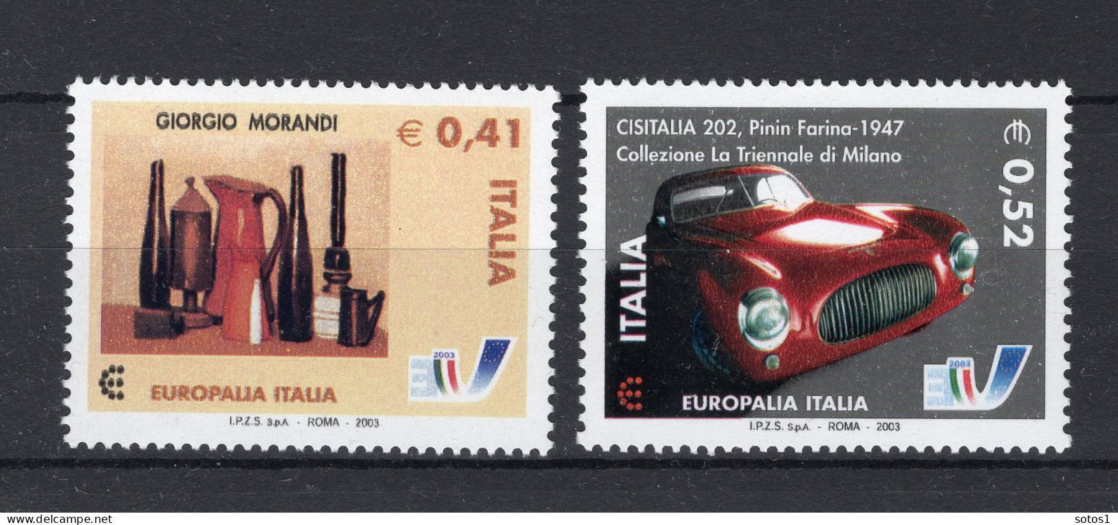 ITALIE Yt. 2664/2665 MNH 2003 - 2001-10: Mint/hinged
