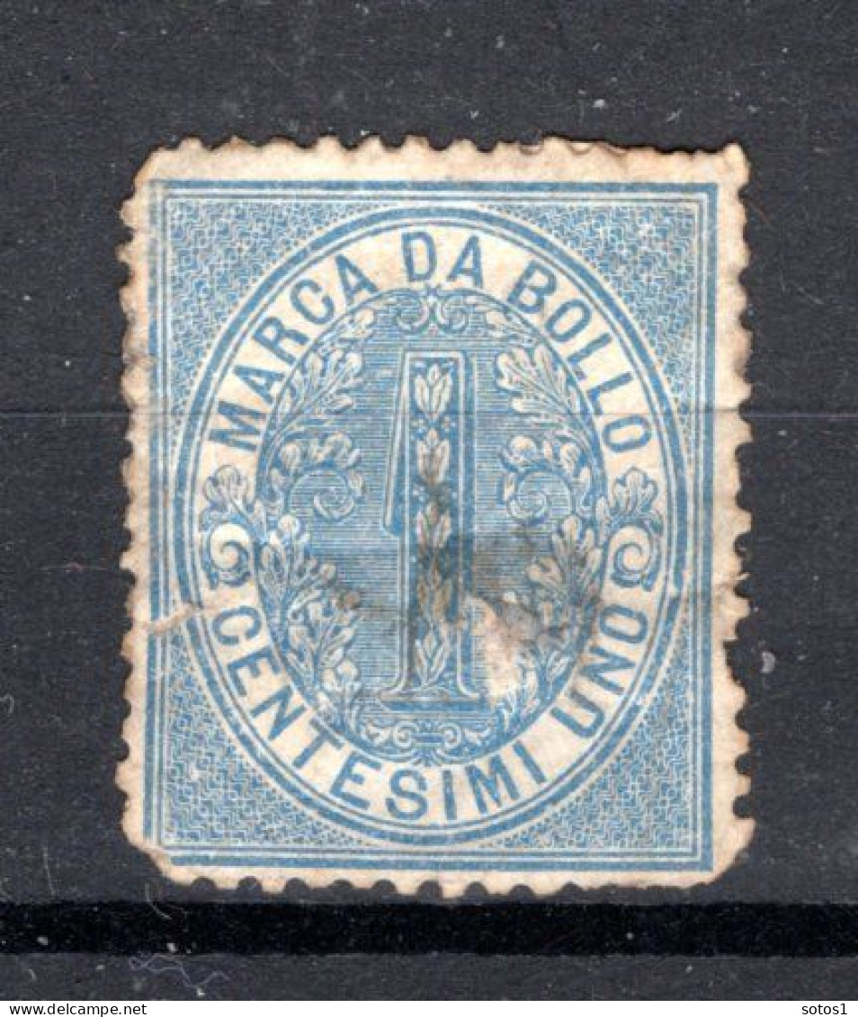 ITALIE Revenue Stamps Fiscal - Marca Da Bollo A Tassa 1868 - Revenue Stamps