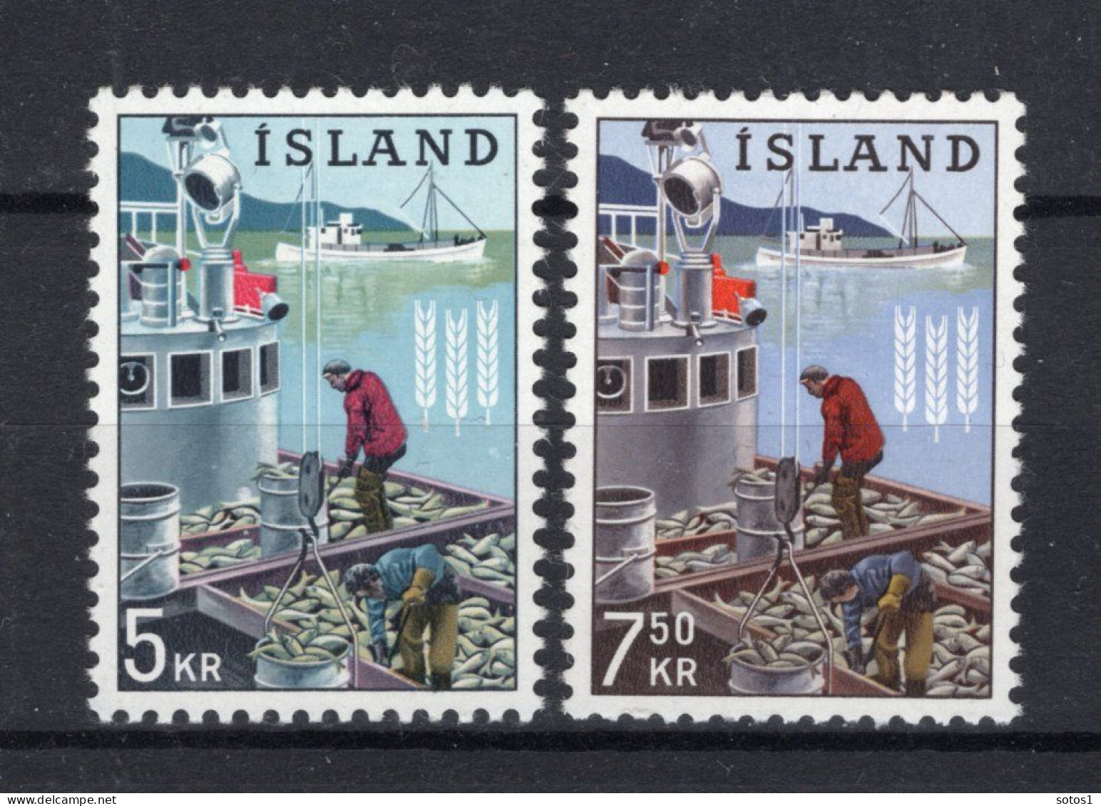 IJSLAND Yt. 325/326 MNH 1963 - Unused Stamps