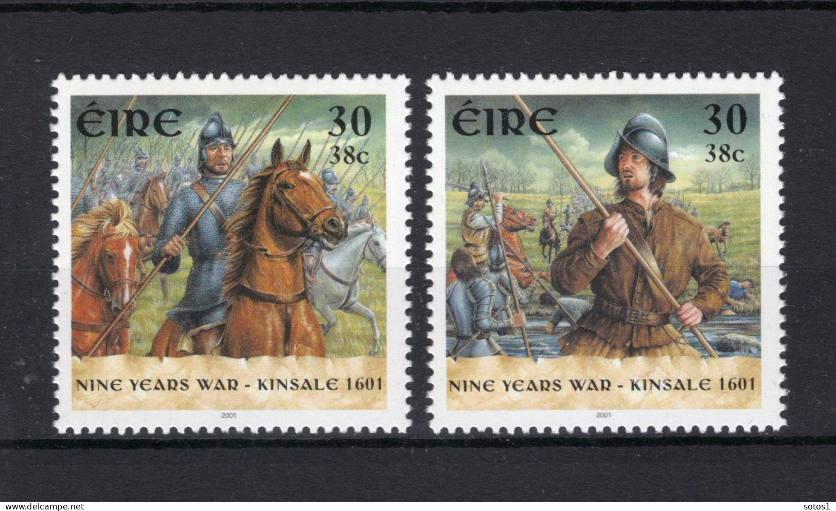 IERLAND Yt. 1349/1350 MNH 2001 - Unused Stamps