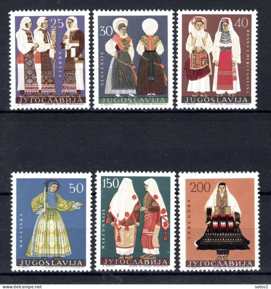 JOEGOSLAVIE Yt. 982/987 MNH 1964 - Unused Stamps