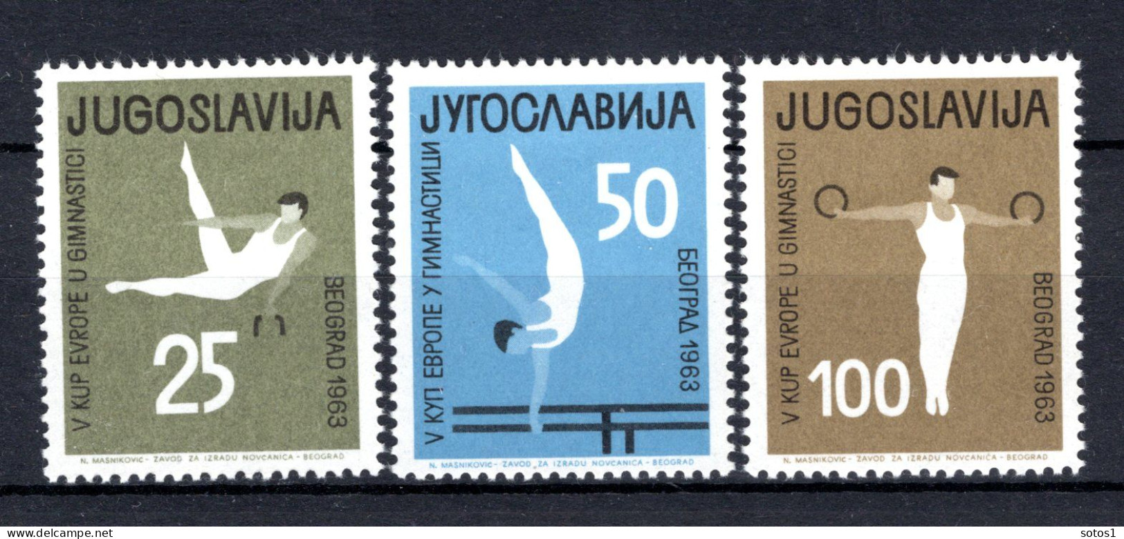 JOEGOSLAVIE Yt. 946/948 MNH 1963 - Unused Stamps