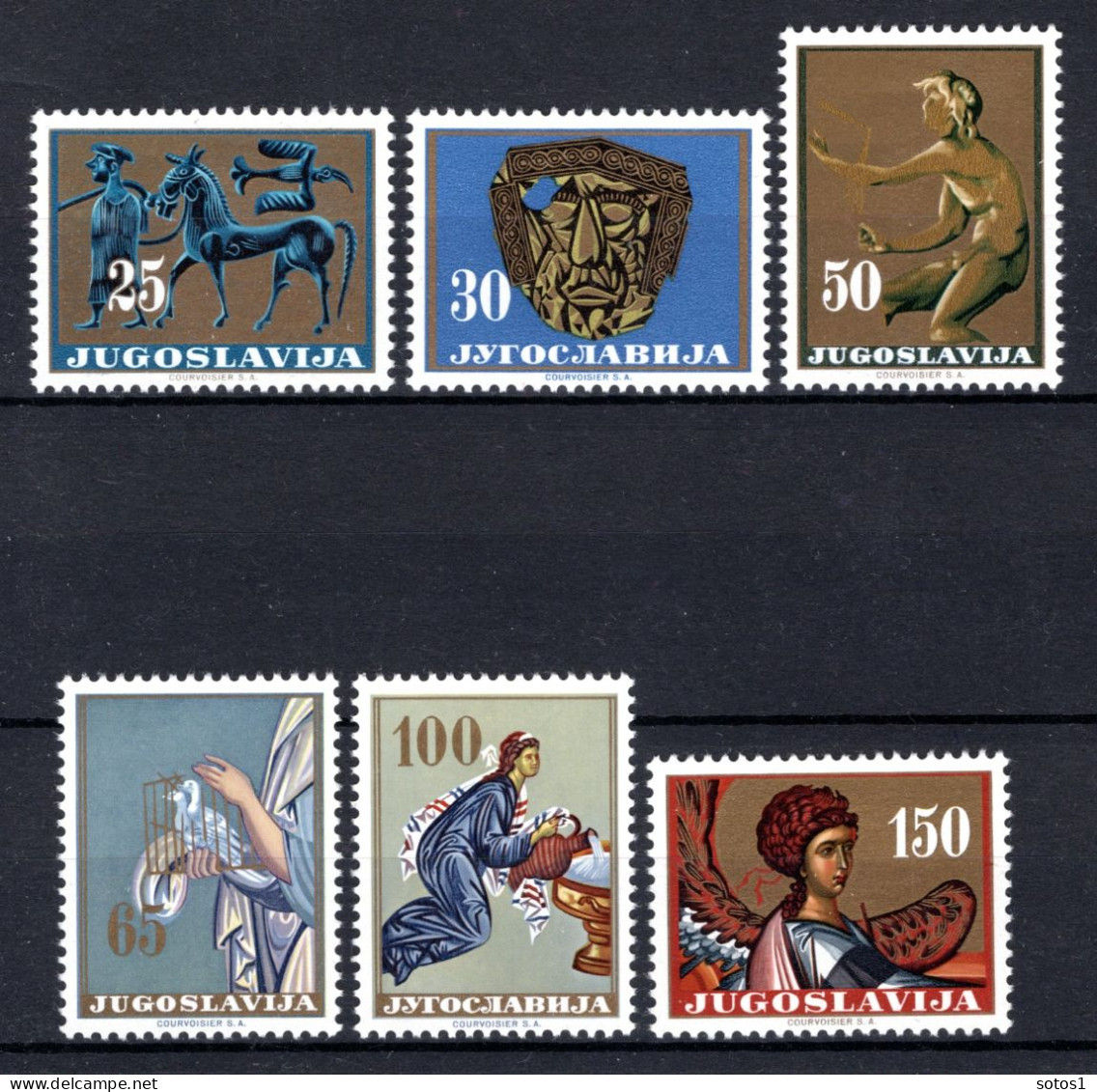 JOEGOSLAVIE Yt. 923/928 MNH 1962 - Unused Stamps