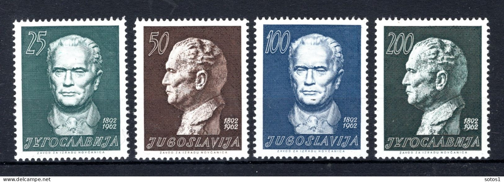 JOEGOSLAVIE Yt. 901/904 MNH 1962 - Ungebraucht