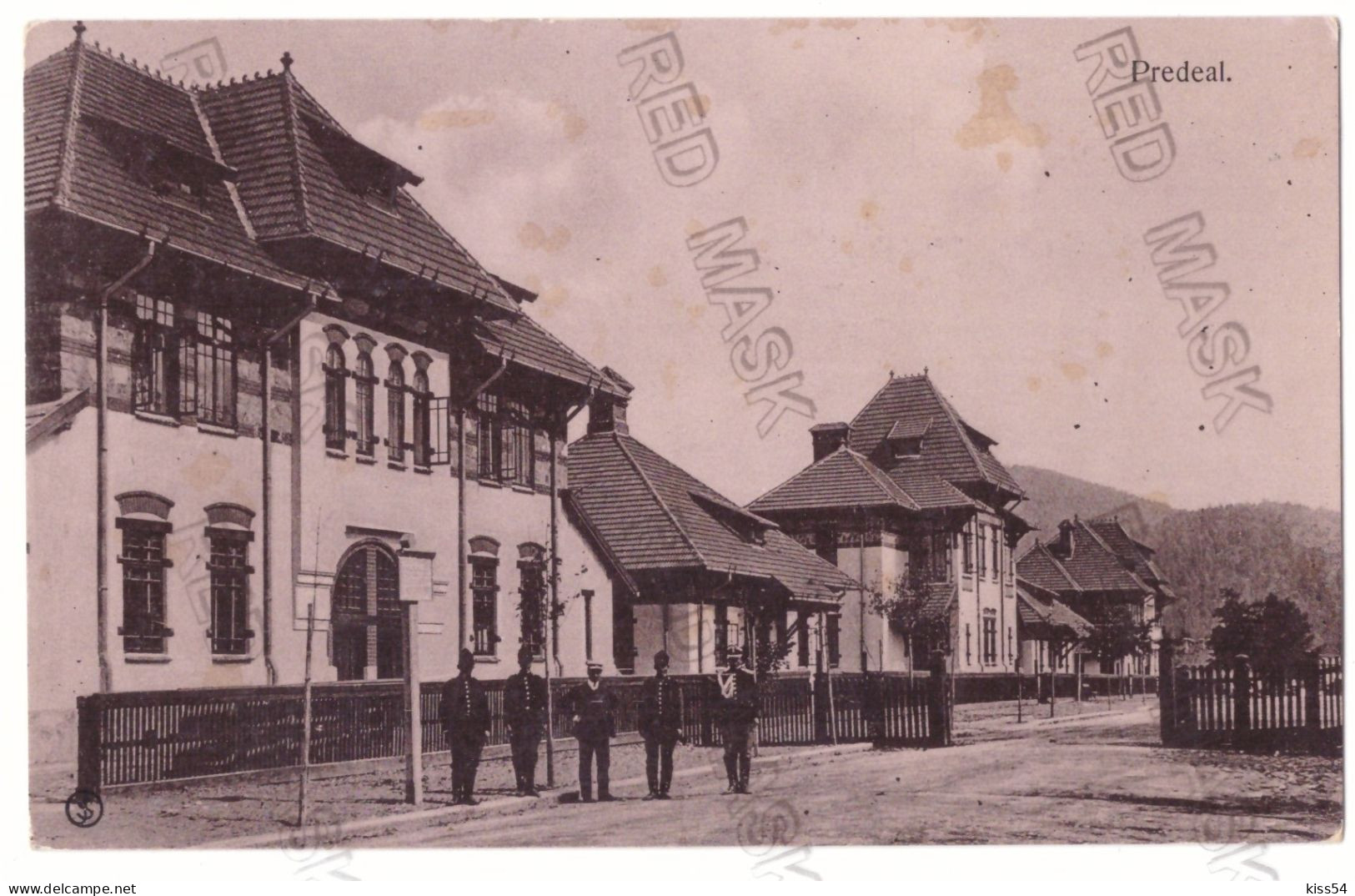 RO 86 - 21217 PREDEAL, Brasov, Romania - Old Postcard - Used - 1917 - Rumänien