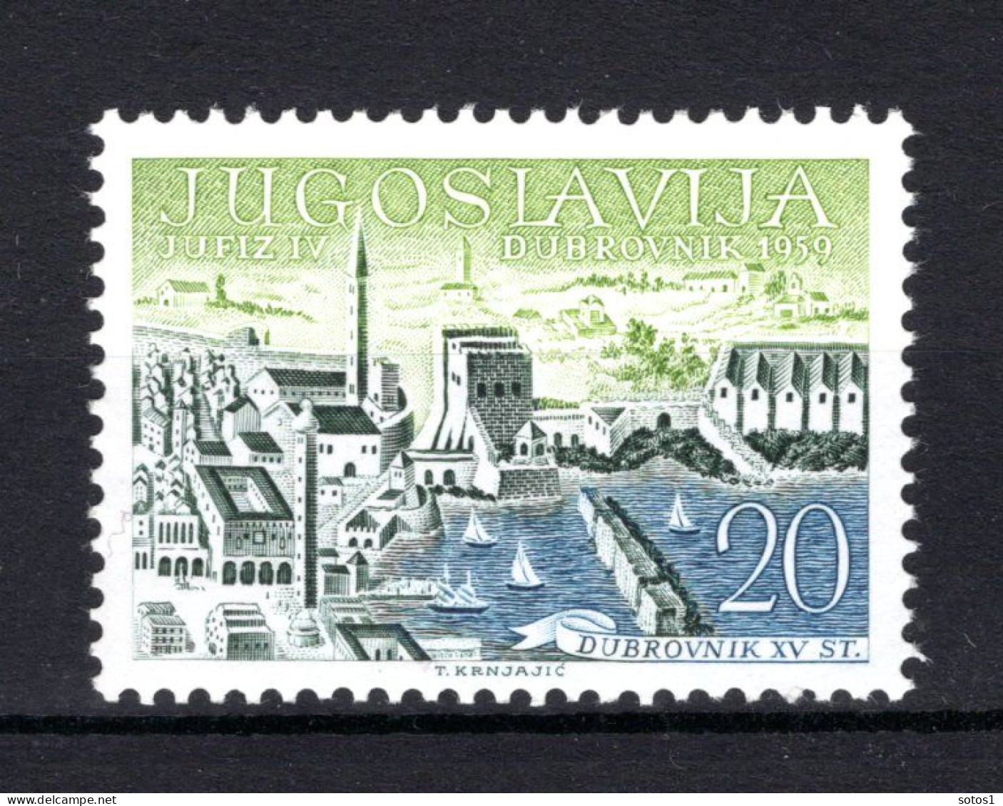 JOEGOSLAVIE Yt. 782 MNH 1959 - Neufs