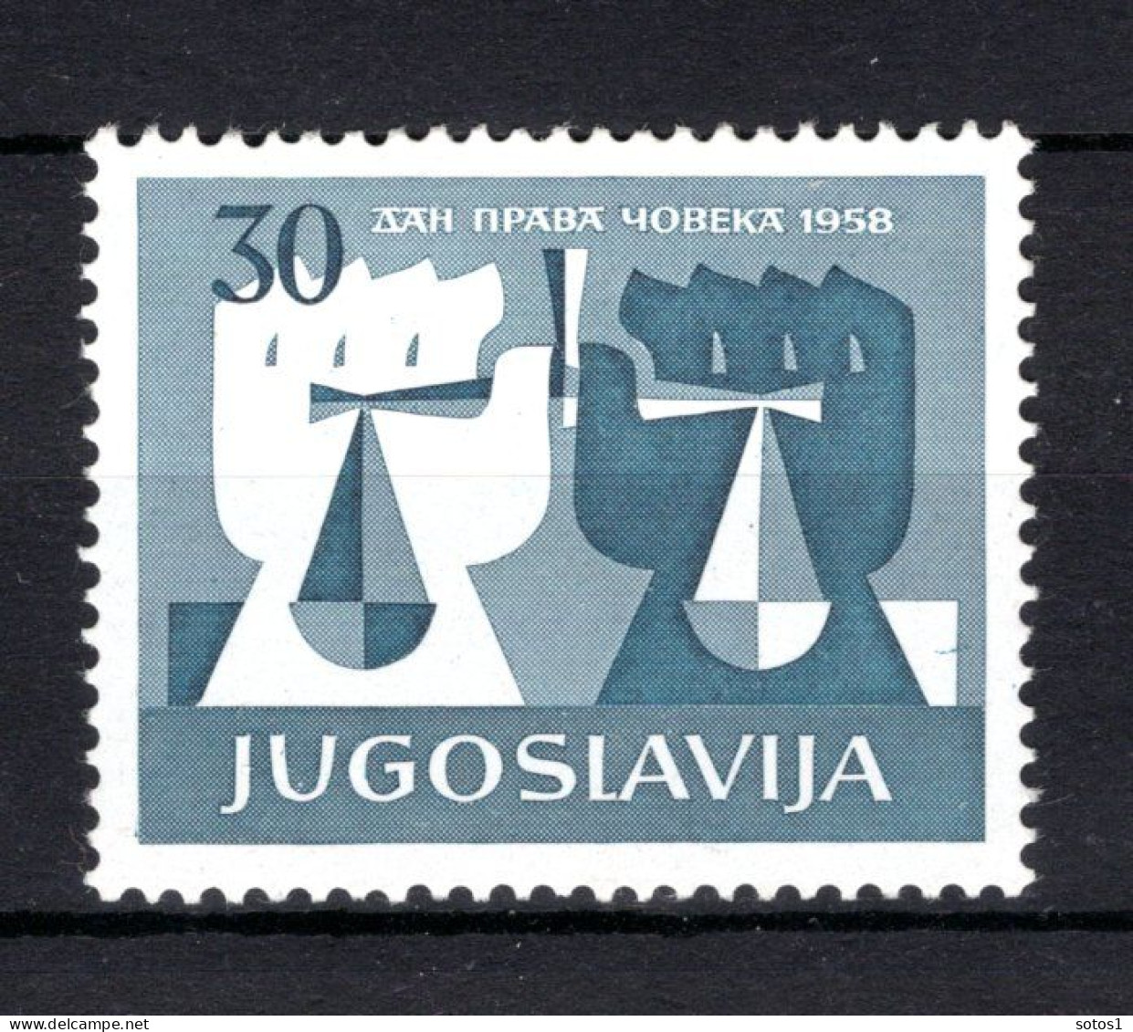 JOEGOSLAVIE Yt. 771 MNH 1958 - Neufs