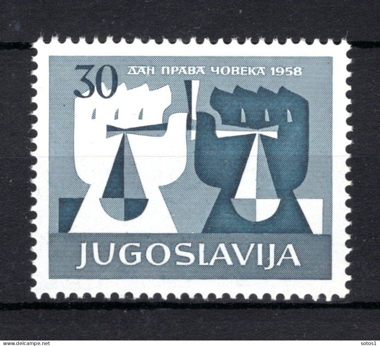 JOEGOSLAVIE Yt. 771 MNH 1958 - Neufs