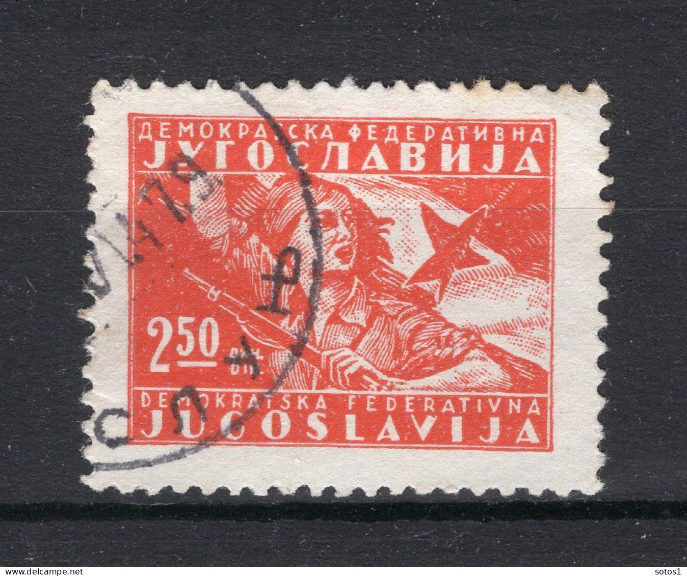 JOEGOSLAVIE Yt. 479° Gestempeld 1947 - Used Stamps