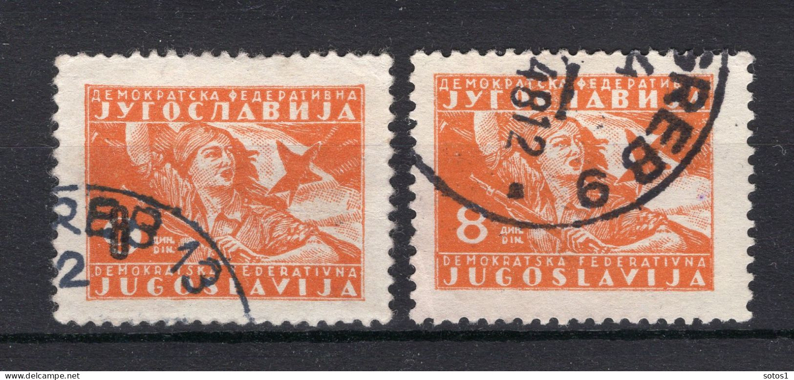 JOEGOSLAVIE Yt. 481° Gestempeld 1947 - Used Stamps
