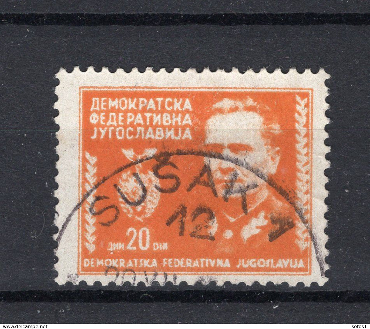 JOEGOSLAVIE Yt. 415° Gestempeld 1945 - Used Stamps