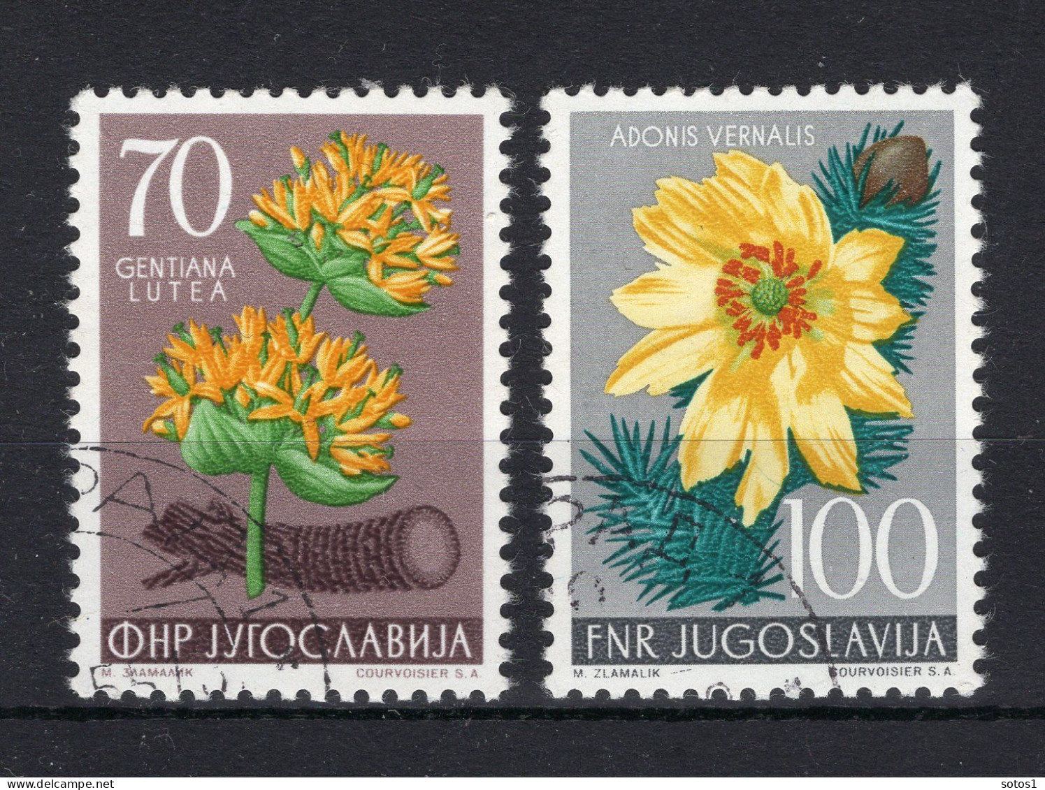 JOEGOSLAVIE Yt. 674/675° Gestempeld 1955 - Used Stamps