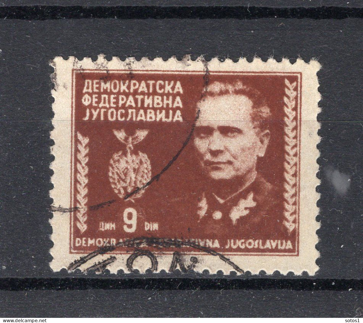 JOEGOSLAVIE Yt. 413° Gestempeld 1945 - Used Stamps