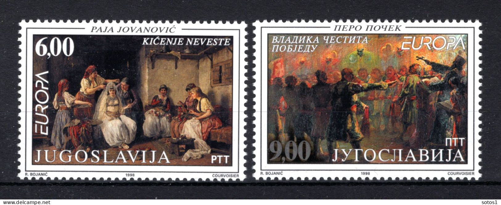 JOEGOSLAVIE Yt. 2714/2715 MNH 1998 - Unused Stamps