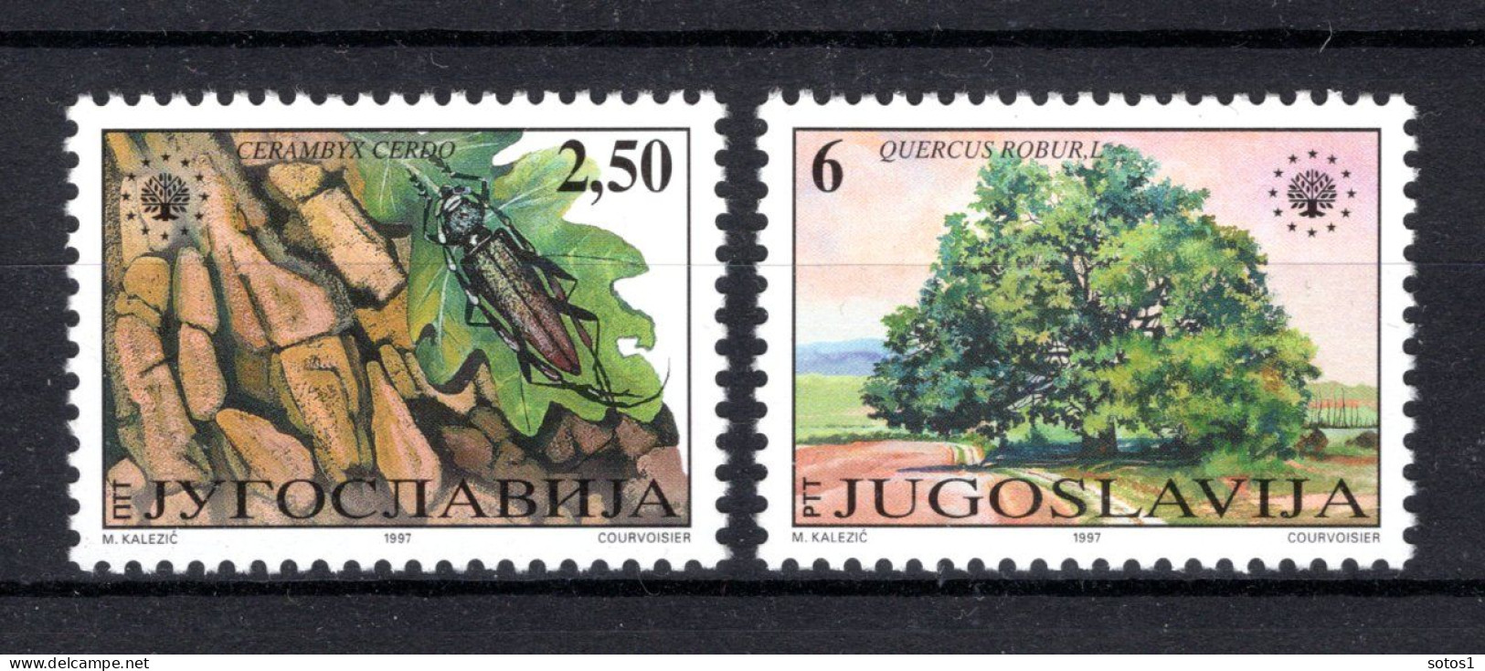 JOEGOSLAVIE Yt. 2683/2684 MNH 1997 - Unused Stamps