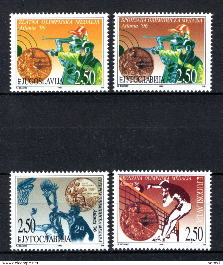 JOEGOSLAVIE Yt. 2651/2654 MNH 1996 - Unused Stamps