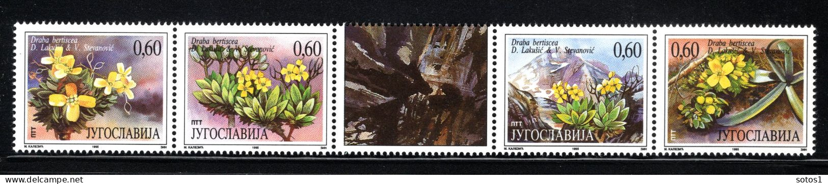 JOEGOSLAVIE Yt. 2576/2579 MNH 1995 - Unused Stamps