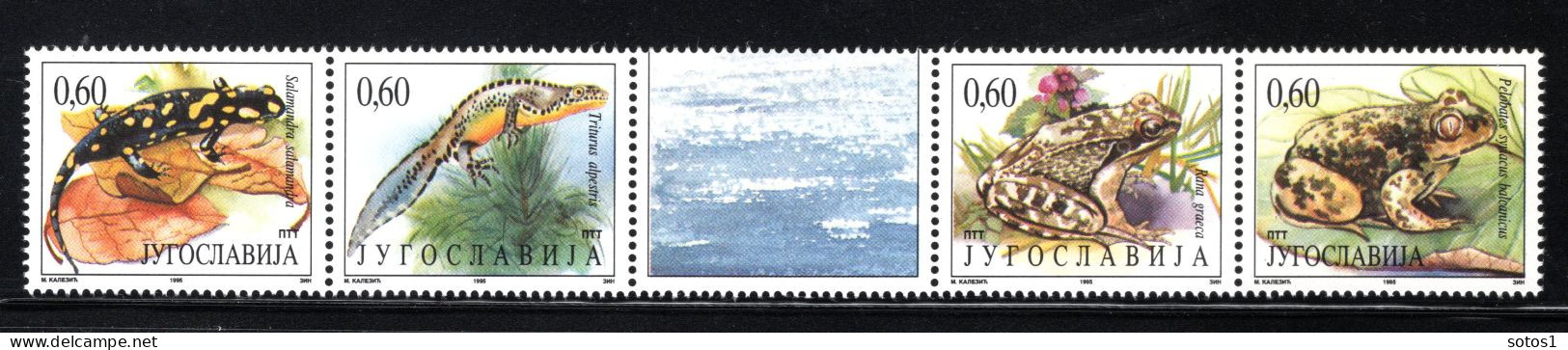 JOEGOSLAVIE Yt. 2567/2570 MNH 1995 - Unused Stamps