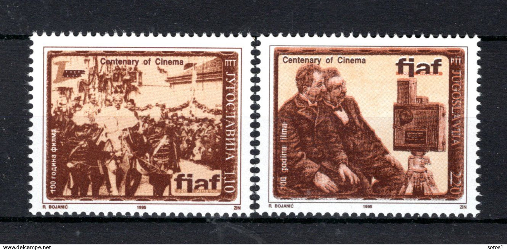 JOEGOSLAVIE Yt. 2593/2594 MNH 1995 - Unused Stamps