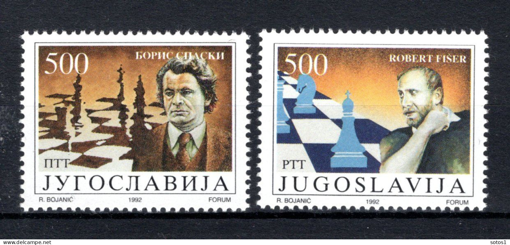 JOEGOSLAVIE Yt. 2425/2426 MNH 1992 - Unused Stamps