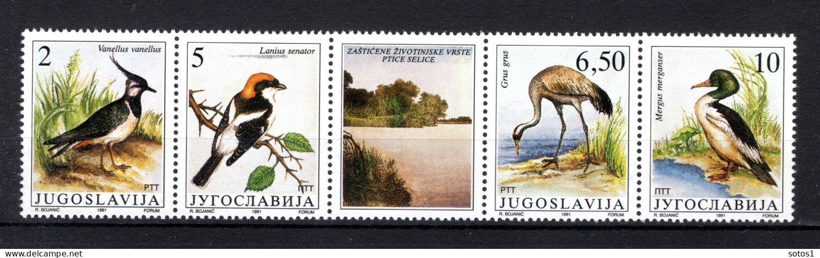 JOEGOSLAVIE Yt. 2328/2331 MNH 1991 - Unused Stamps