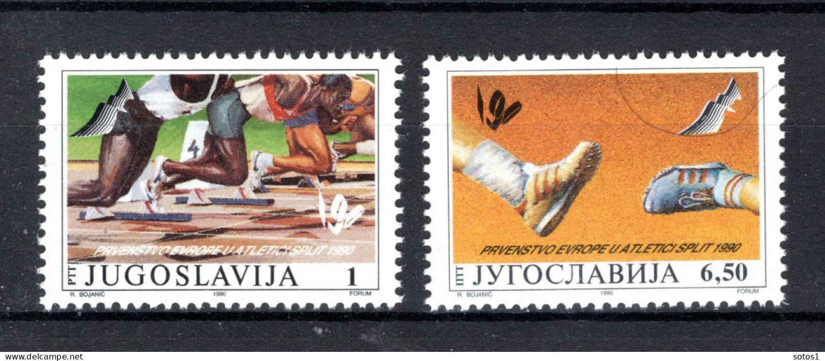 JOEGOSLAVIE Yt. 2303/2304 MNH 1990 - Unused Stamps