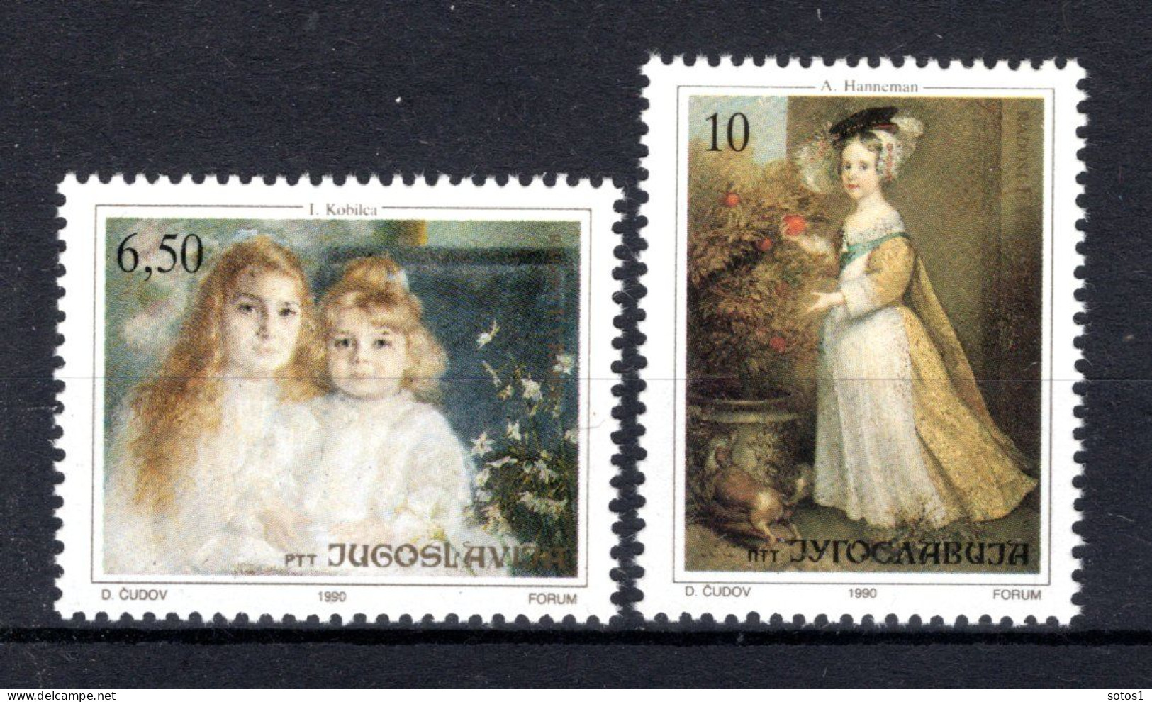 JOEGOSLAVIE Yt. 2310/2311 MNH 1990 - Unused Stamps