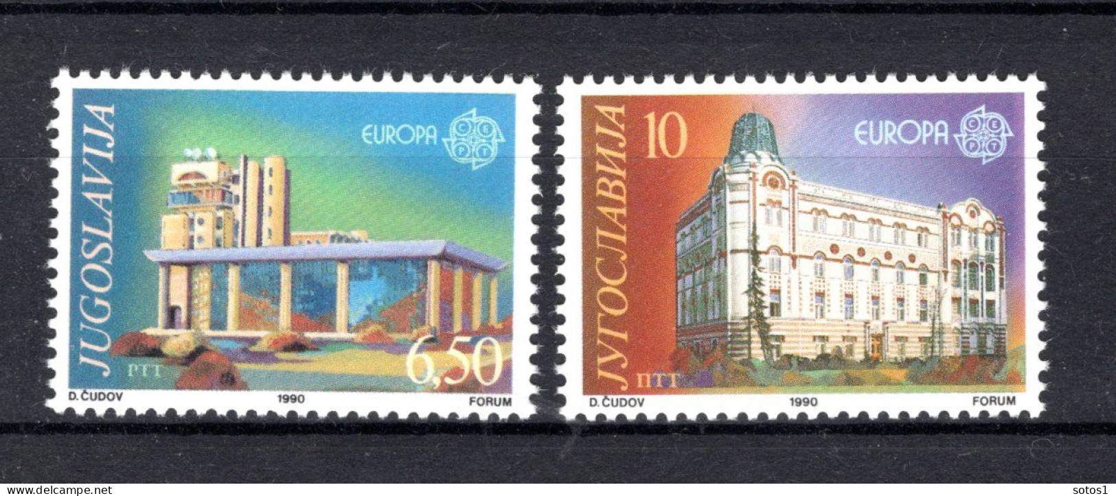 JOEGOSLAVIE Yt. 2283/2284 MNH 1990 - Unused Stamps