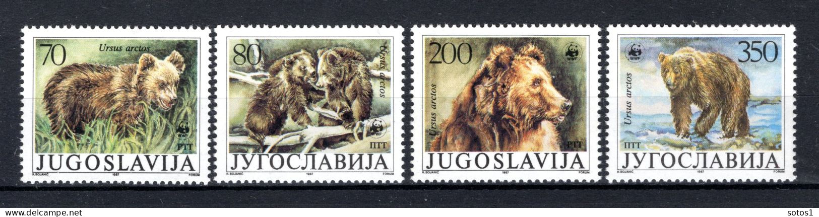 JOEGOSLAVIE Yt. 2141/2144 MNH 1988 - Unused Stamps