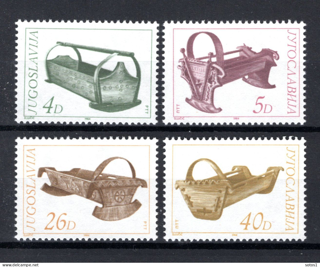 JOEGOSLAVIE Yt. 1939/1942 MNH 1984 - Unused Stamps