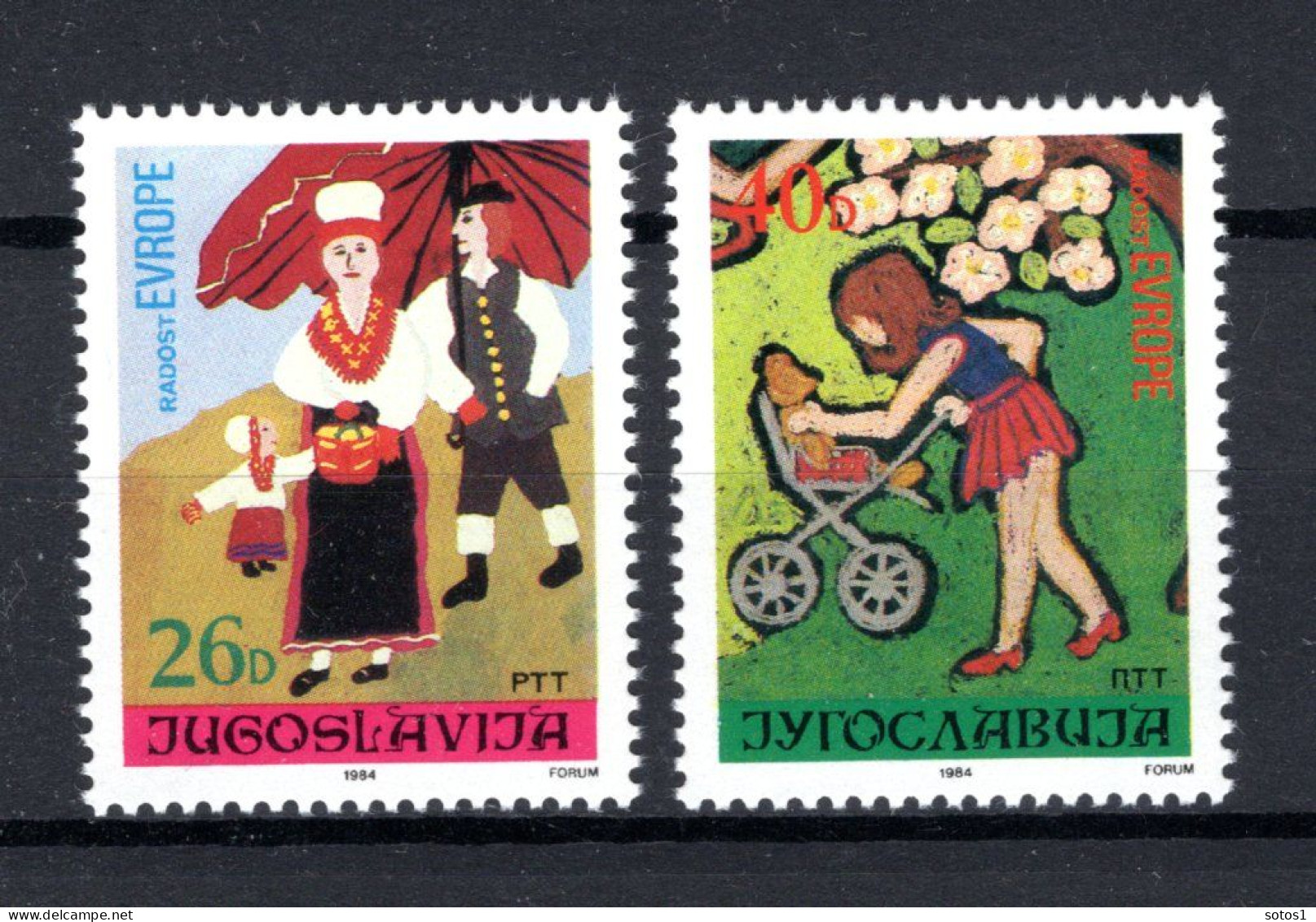 JOEGOSLAVIE Yt. 1944/1945 MNH 1984 - Ungebraucht