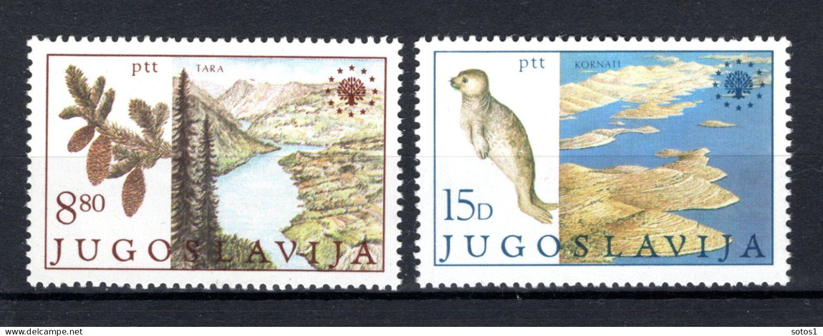 JOEGOSLAVIE Yt. 1827/1828 MNH 1982 - Neufs