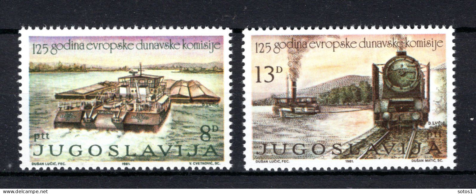 JOEGOSLAVIE Yt. 1789/1790 MNH 1981 - Ongebruikt