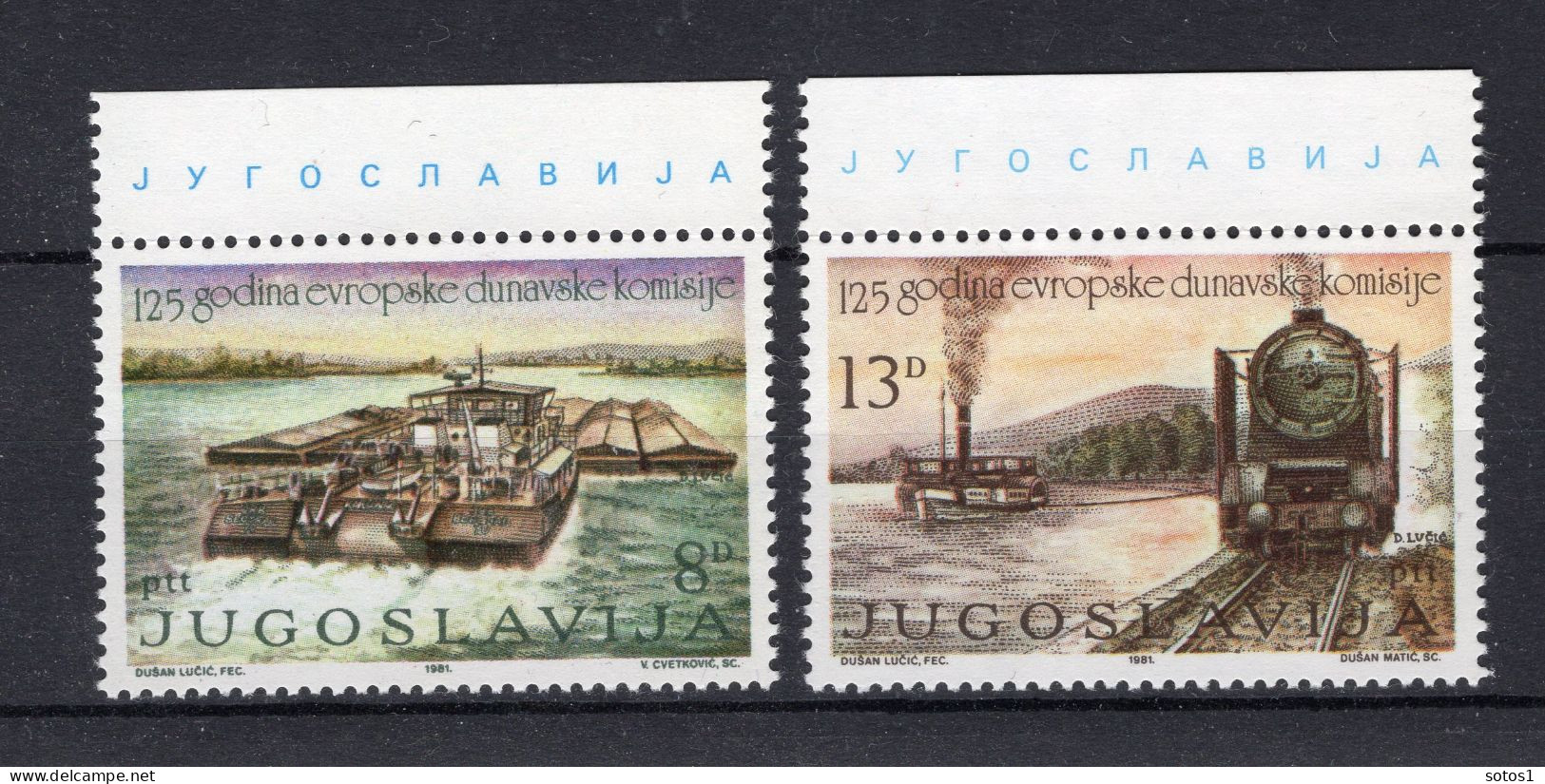 JOEGOSLAVIE Yt. 1789/1790 MNH 1981 - Unused Stamps