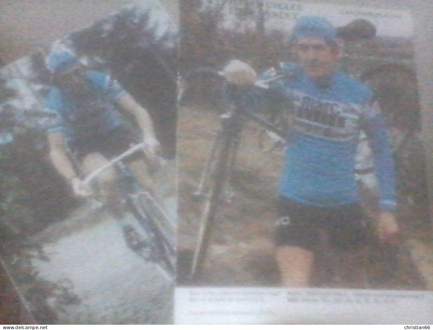 CYCLISME  - WIELRENNEN- CICLISMO : 2 CARTES SCHONBACHER + VAN PARIJS 1980 - Cycling