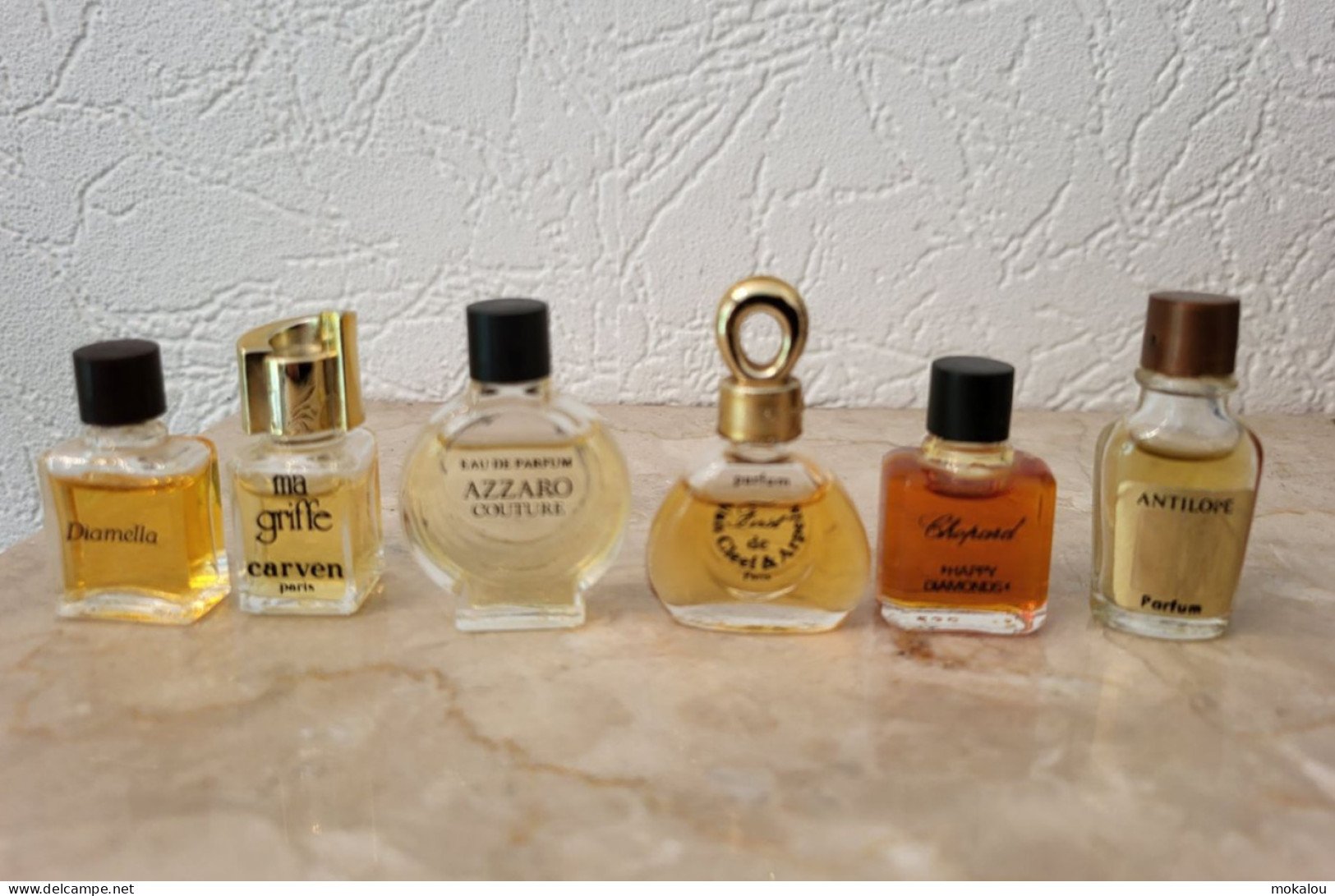 Miniature Lot De 6 (carven, Azzaro, Van Cleef, Chopard, Weil) - Miniaturen (ohne Verpackung)