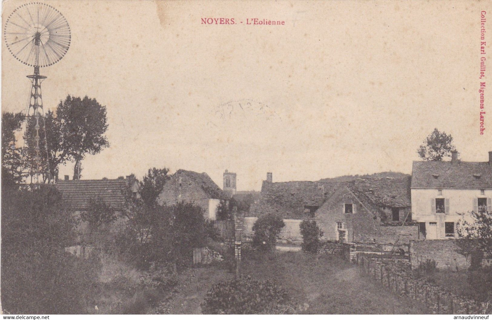 89-NOYERS L EOLIENNE - Noyers Sur Serein