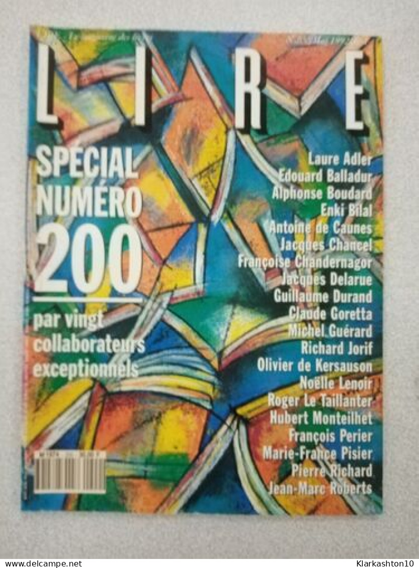 LIRE Le Magazine Des Livres N°200 - Non Classés