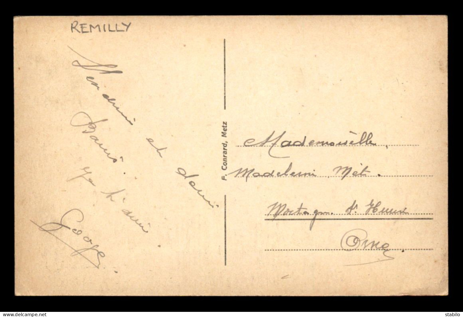 57 - REMILLY - REMELACH - SCHLOSS PEUPLON - Otros & Sin Clasificación