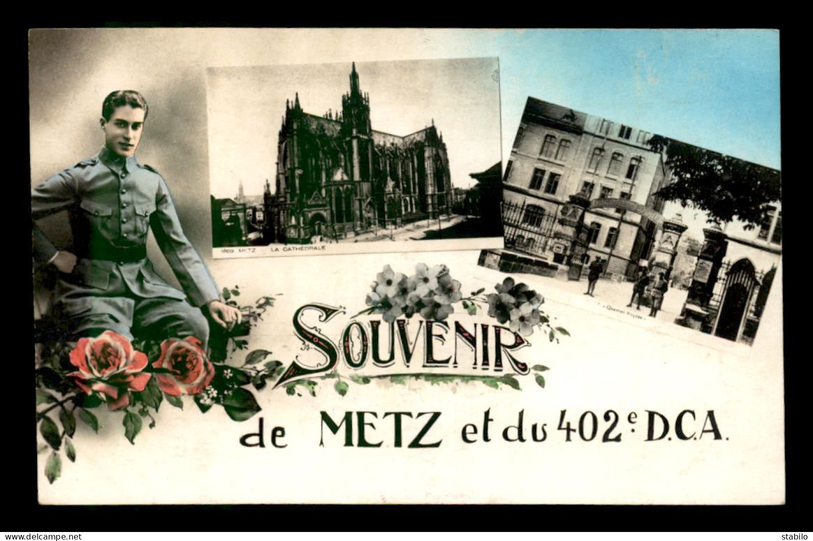 57 - METZ -  QUARTIER ROQUES - SOUVENIR DU 402E D.C.A. - Metz