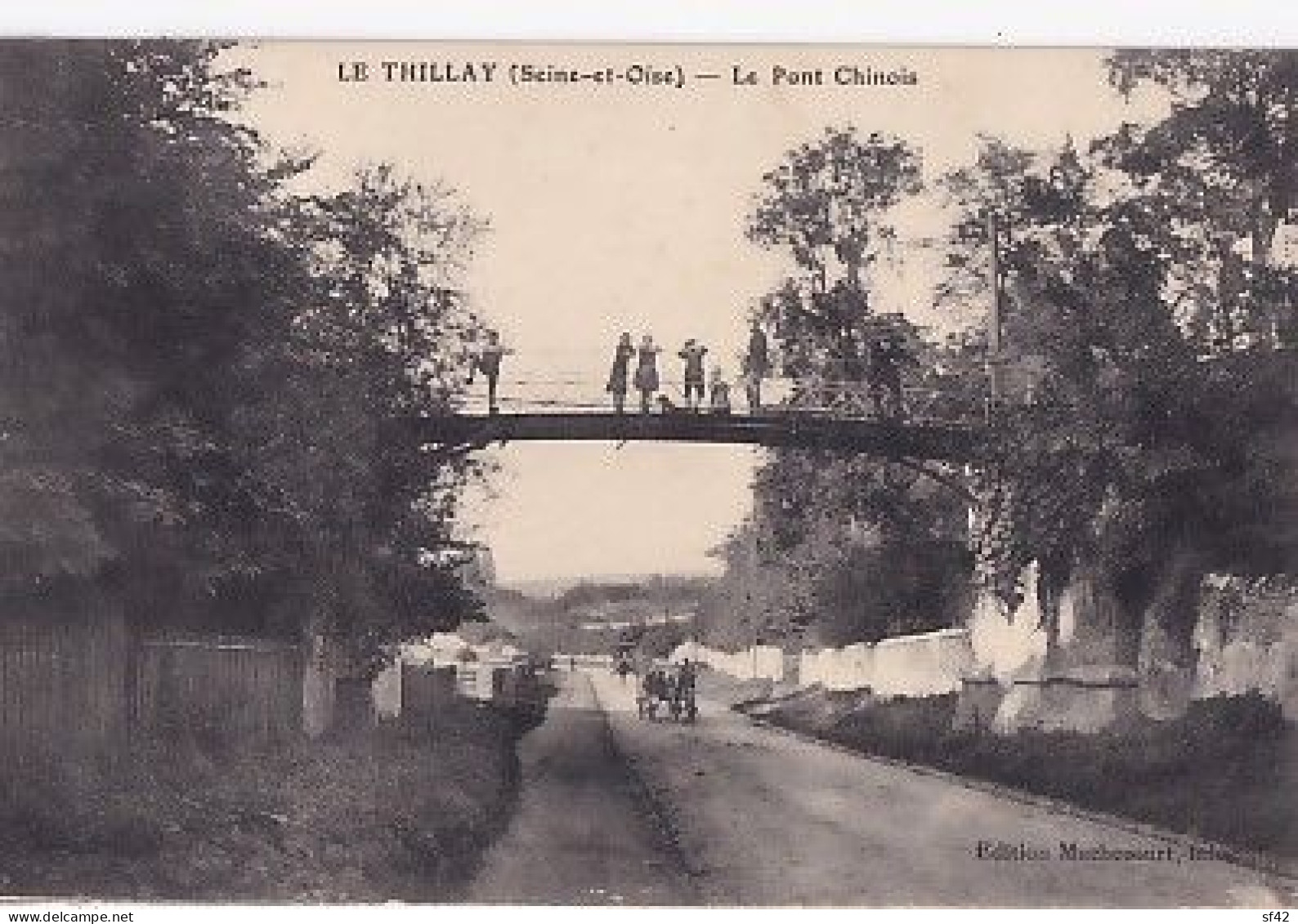 LE THILLAY                     Le Pont Chinois - Other & Unclassified